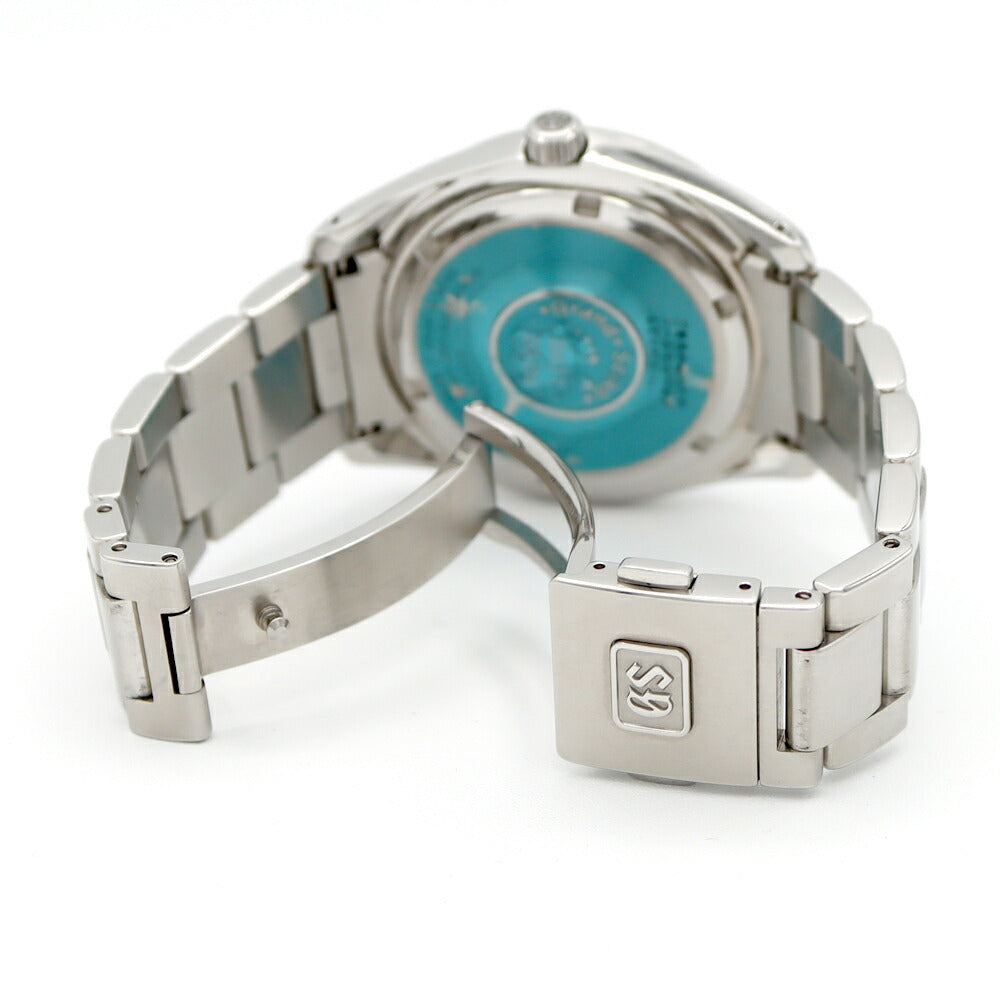 電池交換済 SEIKO セイコー GS グランドセイコー ヘリテージコレクション GMT 9F86-0AF0 SBGN013 デイト 100m防水 黒 ブラック SS ステンレス メンズ クォーツ【6ヶ月保証】【腕時計】【中古】