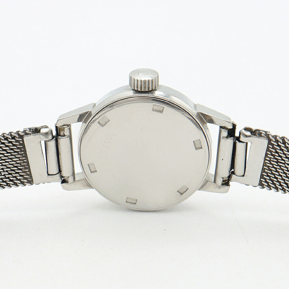 OMEGA オメガ Geneve ジュネーブ 511.006 535.006 Cal.630 17石 カットガラス シルバー SS ステンレス レディース 手巻き アンティーク ヴィンテージ【腕時計】【中古】