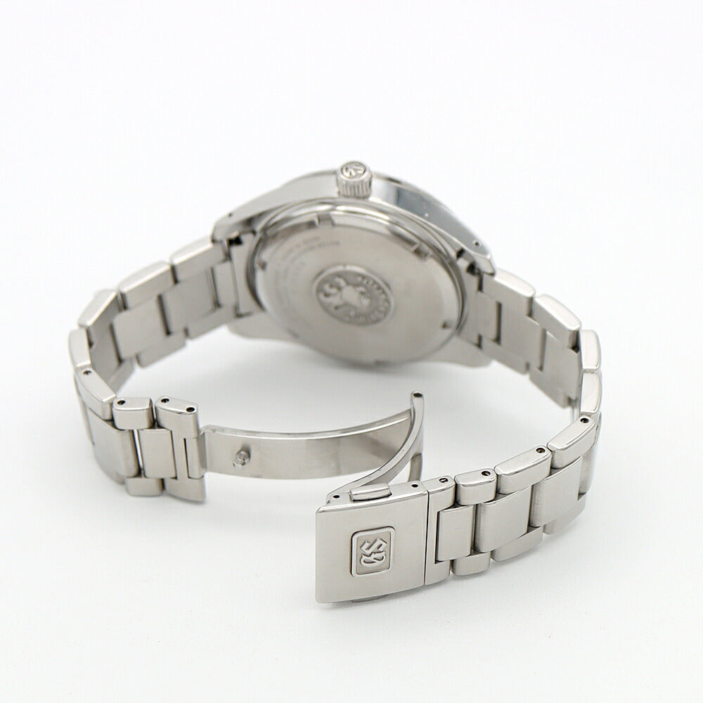 SEIKO セイコー GS グランドセイコー スプリングドライブ 9R65-0BM0  SBGA299 100m防水 パワーリザーブ デイト シルバー SS ステンレス メンズ 自動巻き【6ヶ月保証】【腕時計】【中古】