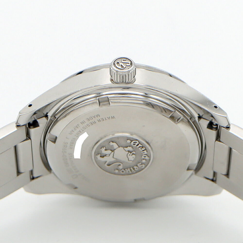 SEIKO セイコー GS グランドセイコー スプリングドライブ 9R65-0BM0  SBGA299 100m防水 パワーリザーブ デイト シルバー SS ステンレス メンズ 自動巻き【6ヶ月保証】【腕時計】【中古】