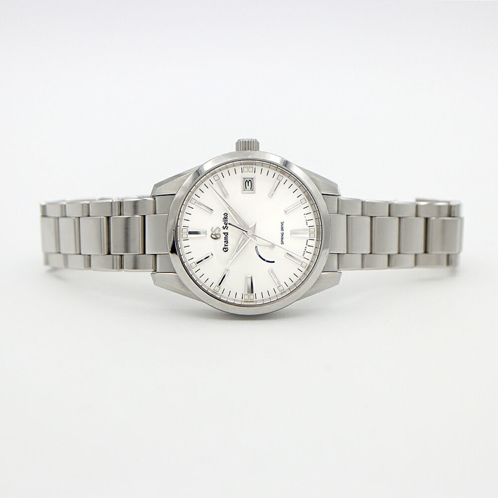 SEIKO セイコー GS グランドセイコー スプリングドライブ 9R65-0BM0  SBGA299 100m防水 パワーリザーブ デイト シルバー SS ステンレス メンズ 自動巻き【6ヶ月保証】【腕時計】【中古】
