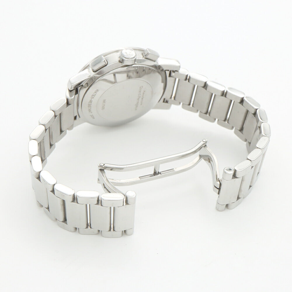 GIRARD PERREGAUX ジラールペルゴ 7500 クロノグラフ デイト 30m防水 白 ホワイト SS ステンレス メンズ 自動巻き【6ヶ月保証】【腕時計】【中古】