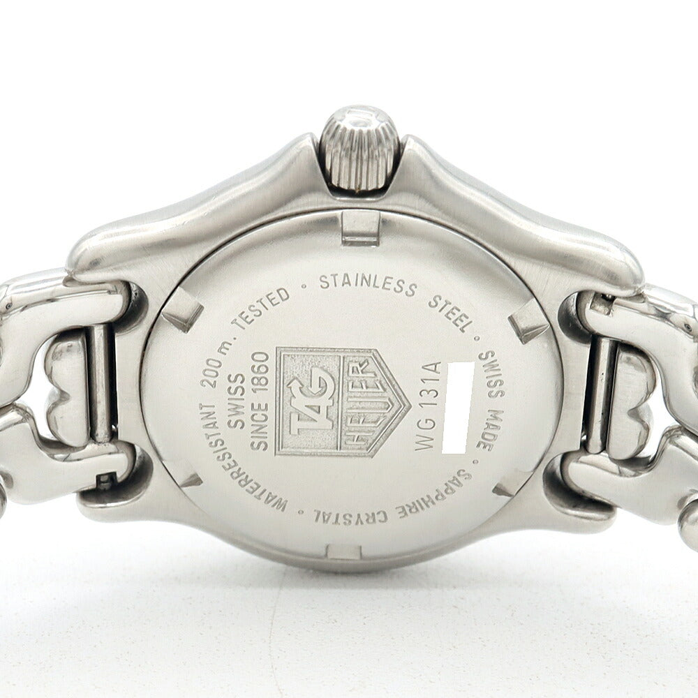 Battery replaced TAG Heuer S/EL Professional WG131A Date 200m waterproof navy SS stainless steel ladies quartz [6 months warranty] [watch] [used]
