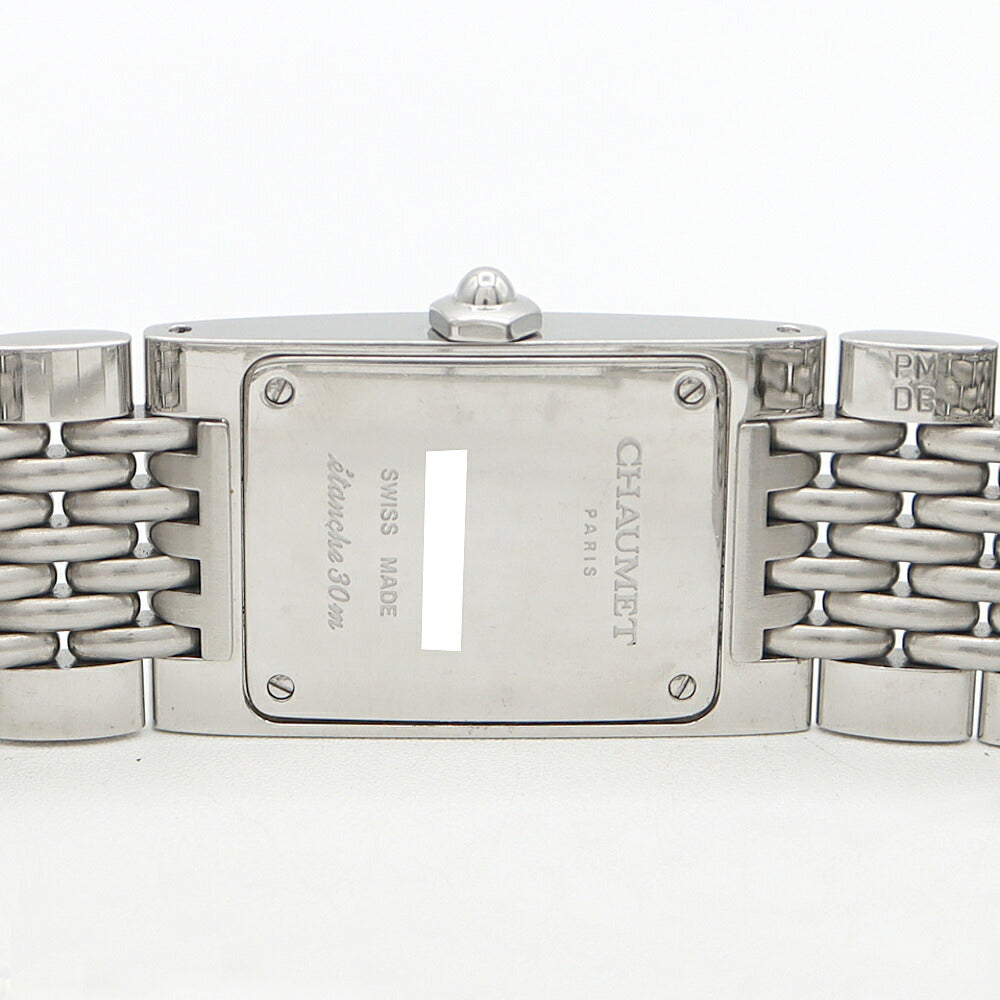 Battery replaced CHAUMET Still de Chaumet Date 30m waterproof ivory SS stainless steel men's quartz [6 month warranty] [Watch] [Used]