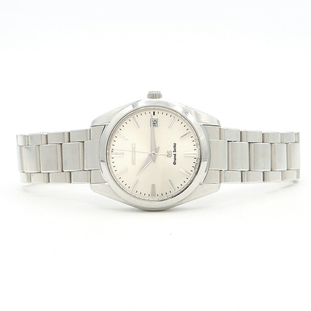 電池交換済 SEIKO セイコー グランドセイコー GS 9F62-0AB0 SBGX063 デイト 100m防水 シルバー SS ステンレス メンズ クォーツ【6ヶ月保証】【腕時計】【中古】