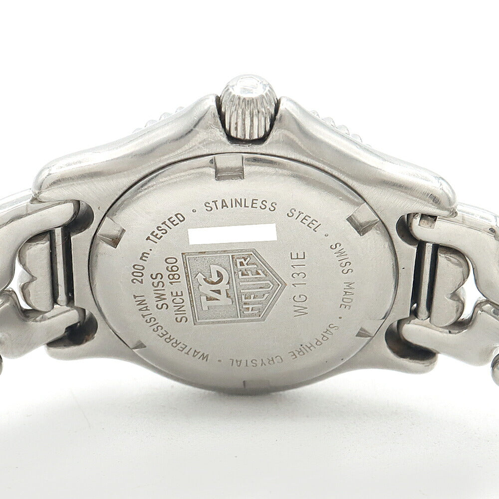 電池交換済 TAG Heuer タグホイヤー プロフェッショナル WG131E デイト 200m防水 緑 グリーン SS ステンレス レディース クォーツ【6ヶ月保証】【腕時計】【中古】