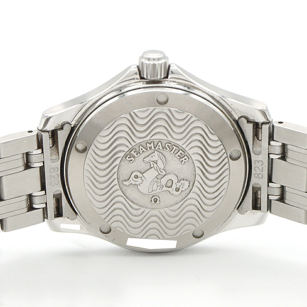 OMEGA オメガ シーマスター120 ジャックマイヨール2002 3500本限定 2508.80 デイト 120m防水 青 ブルー SS ステンレス メンズ 自動巻き【6ヶ月保証】【腕時計】【中古】