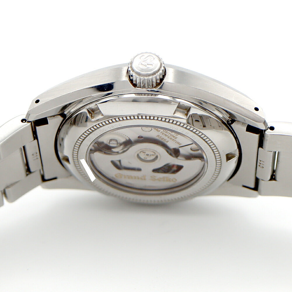 SEIKO セイコー GS グランドセイコー メカニカルハイビート36000 世界700本限定 9S85-00T0 デイト 茶 ブラウン SS ステンレス メンズ 自動巻き【6ヶ月保証】【腕時計】【中古】