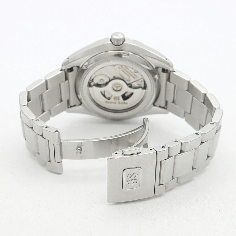 SEIKO セイコー GS グランドセイコー メカニカル 9S68-00B0 SBGR309 デイト 100m防水 裏スケ 黒 ブラック SS ステンレス メンズ 自動巻き【6ヶ月保証】【腕時計】【中古】