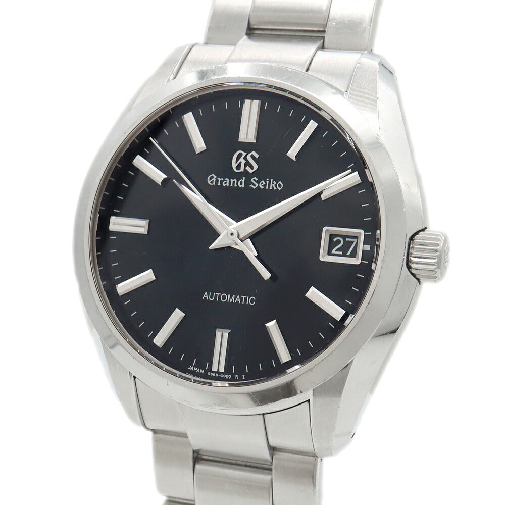 SEIKO セイコー GS グランドセイコー メカニカル 9S68-00B0 SBGR309 デイト 100m防水 裏スケ 黒 ブラック SS ステンレス メンズ 自動巻き【6ヶ月保証】【腕時計】【中古】