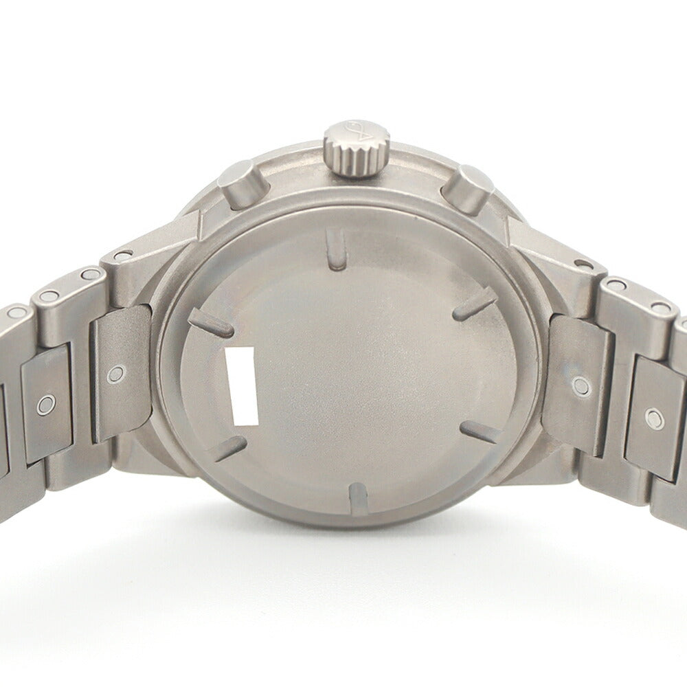 電池交換済 IWC インターナショナルウォッチカンパニー GST クロノグラフ IW372701 デイト スモールセコンド 黒 ブラック Ti チタン メンズ クォーツ 【6ヶ月保証】【腕時計】【中古】