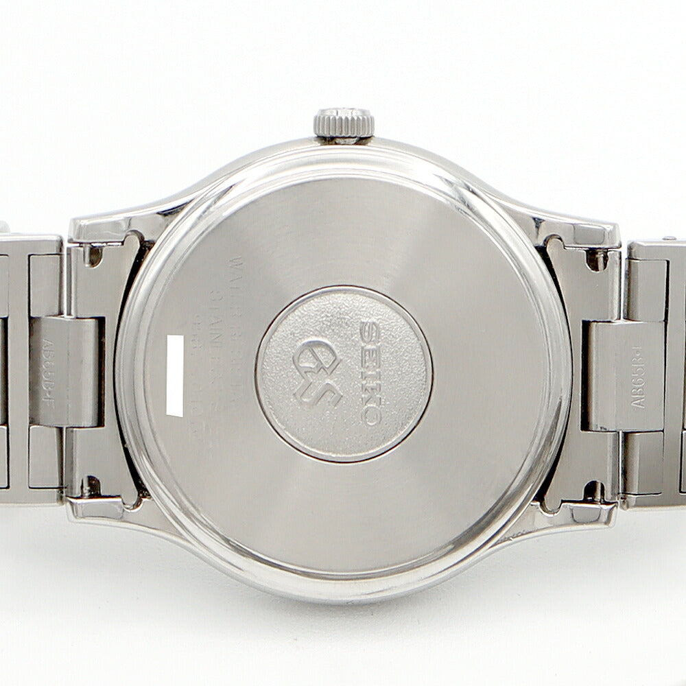 電池交換済 SEIKO セイコー GS グランドセイコー 9587-7010 デイト 100m防水 シルバー SS ステンレス メンズ クォーツ【6ヶ月保証】【腕時計】【中古】