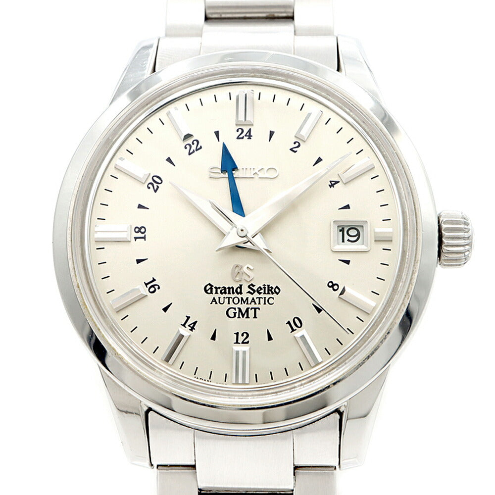 SEIKO セイコー グランドセイコー GS メカニカル GMT 9S56-00B0 デイト シルバー SS ステンレス メンズ 自動巻き【6ヶ月保証】【腕時計】【中古】