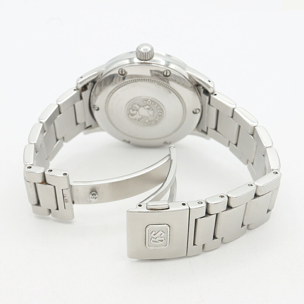 SEIKO セイコー グランドセイコー GS メカニカル GMT 9S56-00B0 デイト シルバー SS ステンレス メンズ 自動巻き【6ヶ月保証】【腕時計】【中古】