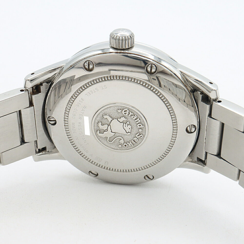 SEIKO セイコー グランドセイコー GS メカニカル GMT 9S56-00B0 デイト シルバー SS ステンレス メンズ 自動巻き【6ヶ月保証】【腕時計】【中古】