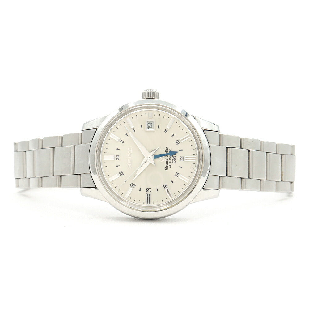 SEIKO セイコー グランドセイコー GS メカニカル GMT 9S56-00B0 デイト シルバー SS ステンレス メンズ 自動巻き【6ヶ月保証】【腕時計】【中古】
