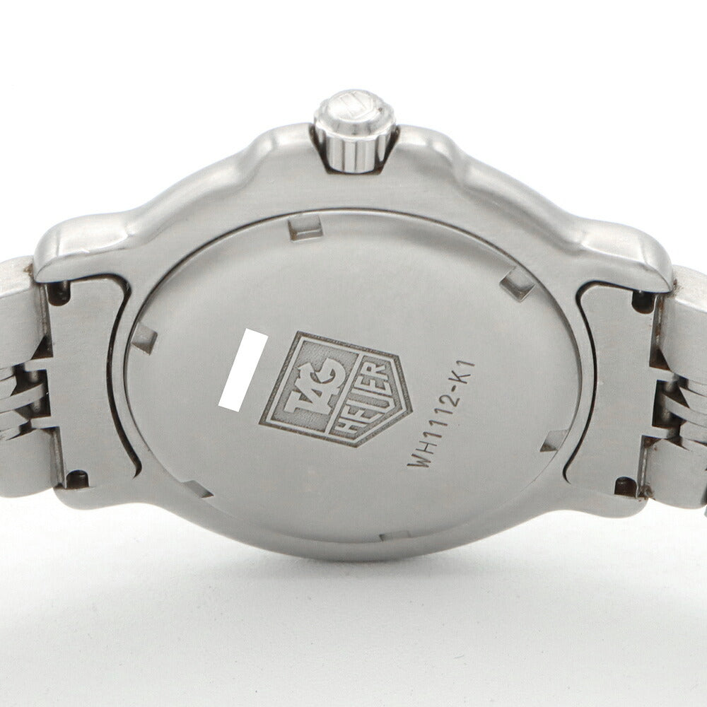 電池交換済 TAG Heuer タグホイヤー 6000シリーズ プロフェッショナル WH1112-K1 デイト 200m防水 グレー SS ステンレス メンズ クォーツ【6ヶ月保証】【腕時計】【中古】