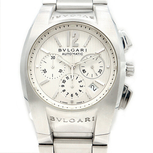 BVLGARI BVLGARI Ergon Chronograph EG40SCH Date Silver SS Stainless Steel Men's Automatic Winding [6 Month Warranty] [Watch] [Used]
