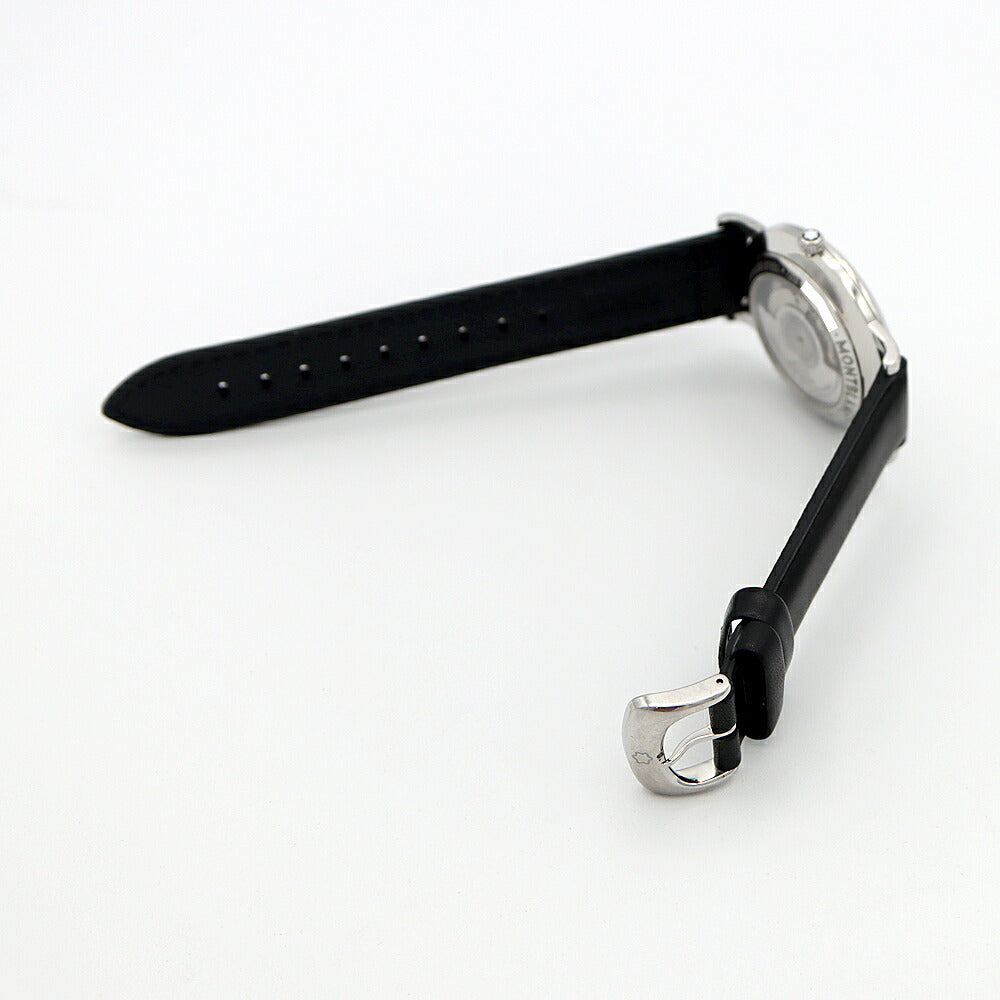 MONTBLANC モンブラン スター クラシック デイト オートマティック 110717 裏スケ 30m防水 シルバー SS ステンレス 純正尾錠 メンズ 自動巻き【6ヶ月保証】【腕時計】【中古】