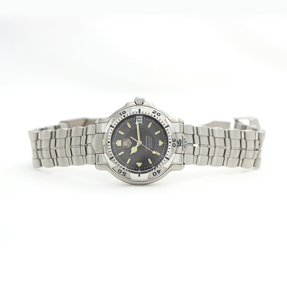 TAG Heuer タグホイヤー 6000シリーズ WH5212 BA0676 200m防水 デイト グレー SS ステンレス メンズ レディース ボーイズ 自動巻き【6ヶ月保証】【腕時計】【中古】