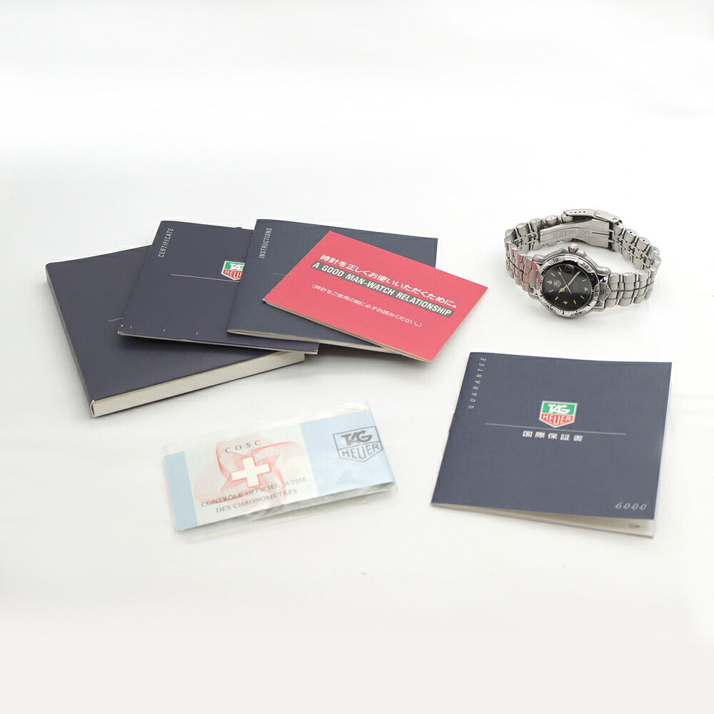 TAG Heuer タグホイヤー 6000シリーズ WH5212 BA0676 200m防水 デイト グレー SS ステンレス メンズ レディース ボーイズ 自動巻き【6ヶ月保証】【腕時計】【中古】