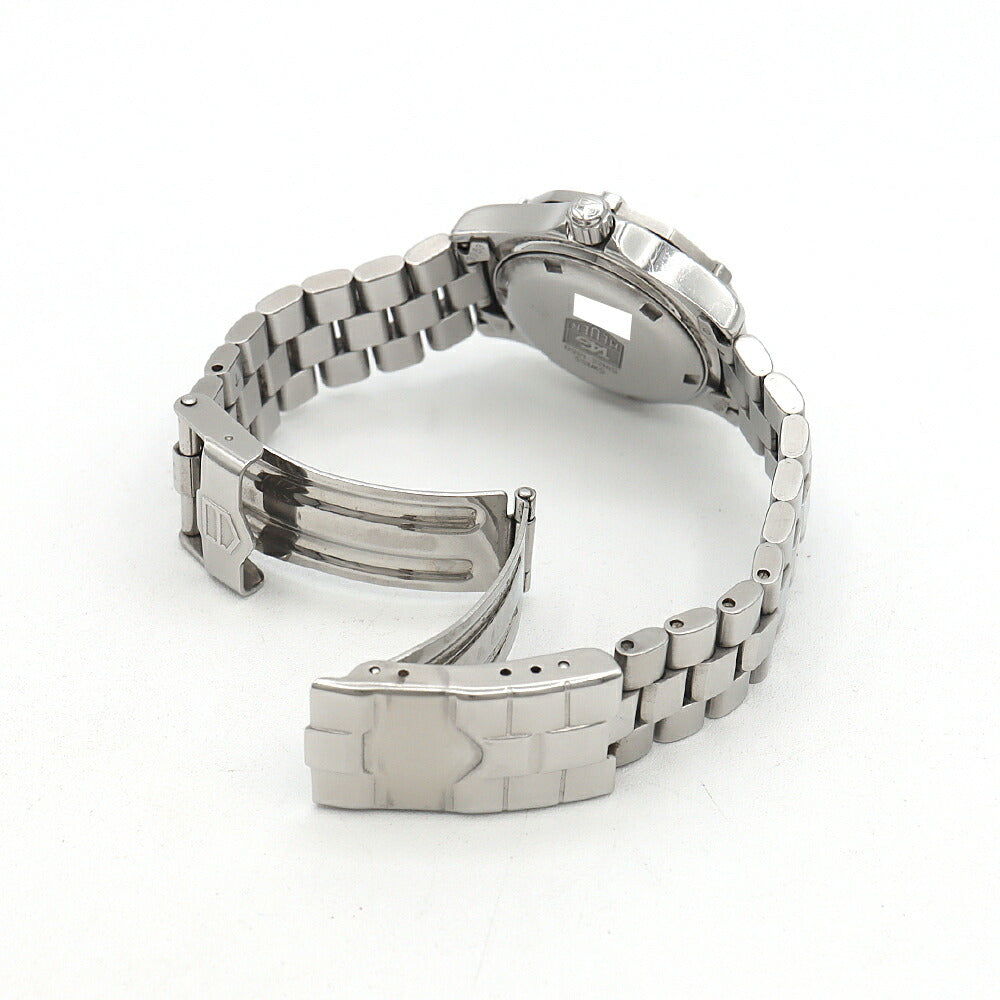 電池交換済 TAG Heuer タグホイヤー プロフェッショナル 200 WN1312 デイト 200m防水 青 ブルー SS ステンレス レディース クォーツ【6ヶ月保証】【腕時計】【中古】