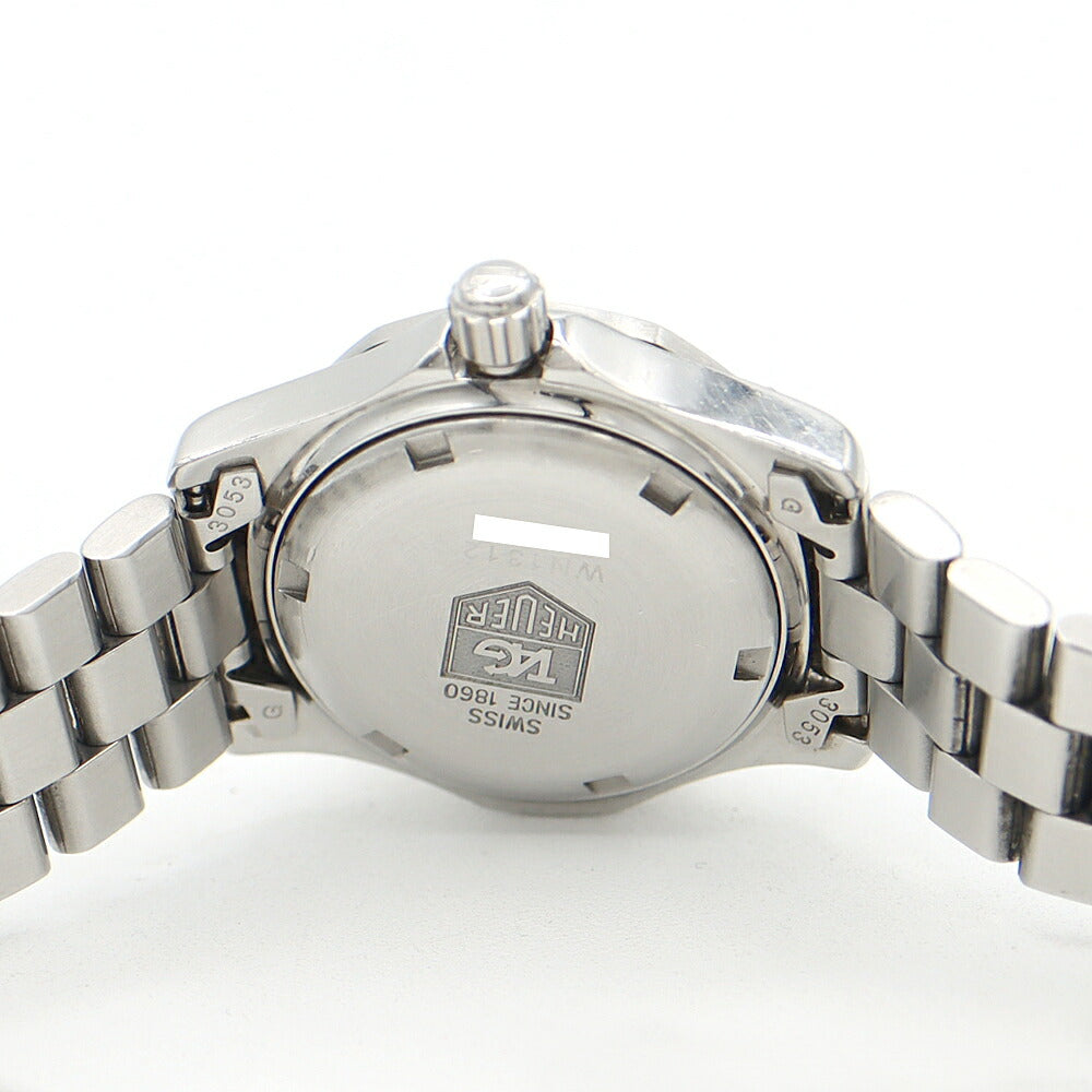 電池交換済 TAG Heuer タグホイヤー プロフェッショナル 200 WN1312 デイト 200m防水 青 ブルー SS ステンレス レディース クォーツ【6ヶ月保証】【腕時計】【中古】
