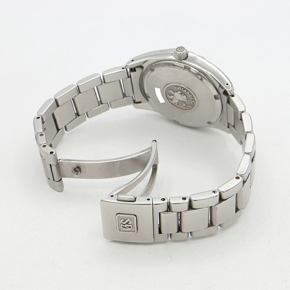 電池交換済 SEIKO セイコー GS グランドセイコー ヘリテージコレクション 9F62-0AB0 デイト 100m防水 シルバー SS ステンレス メンズ クォーツ【6ヶ月保証】【腕時計】【中古】