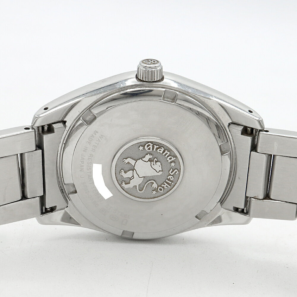電池交換済 SEIKO セイコー GS グランドセイコー ヘリテージコレクション 9F62-0AB0 デイト 100m防水 シルバー SS ステンレス メンズ クォーツ【6ヶ月保証】【腕時計】【中古】