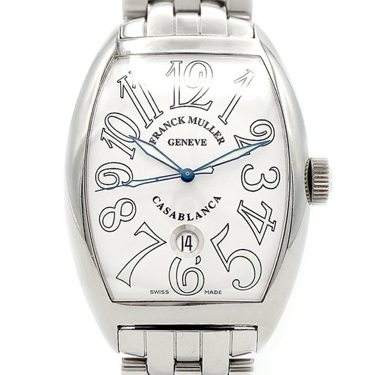 FRANCK MULLER Casablanca 8880C DT Date White SS Stainless Steel Men's Automatic Winding [6 Month Warranty] [Used] [Watch]