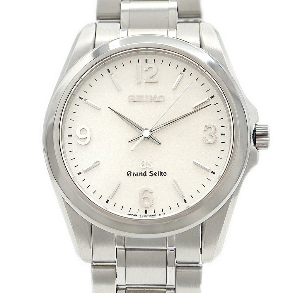 電池交換済 SEIKO セイコー GS グランドセイコー 8J55-0010 100m防水 シルバー SS ステンレス メンズ クォーツ【6ヶ月保証】【腕時計】【中古】
