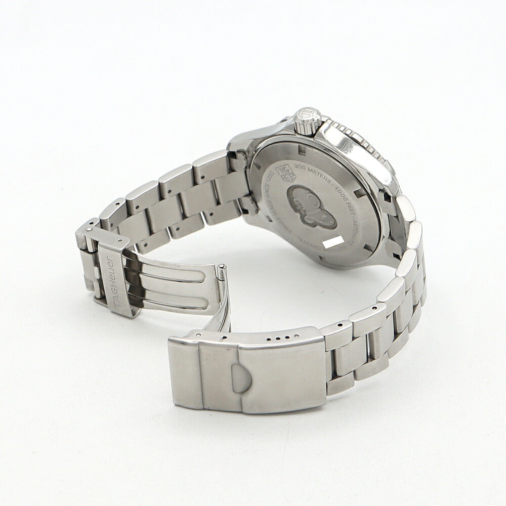TAG Heuer タグホイヤー アクアレーサー キャリバー5 WAN2110 BA0822 300m防水 デイト 黒 ブラック SS ステンレス メンズ 自動巻き【6ヶ月保証】【腕時計】【中古】