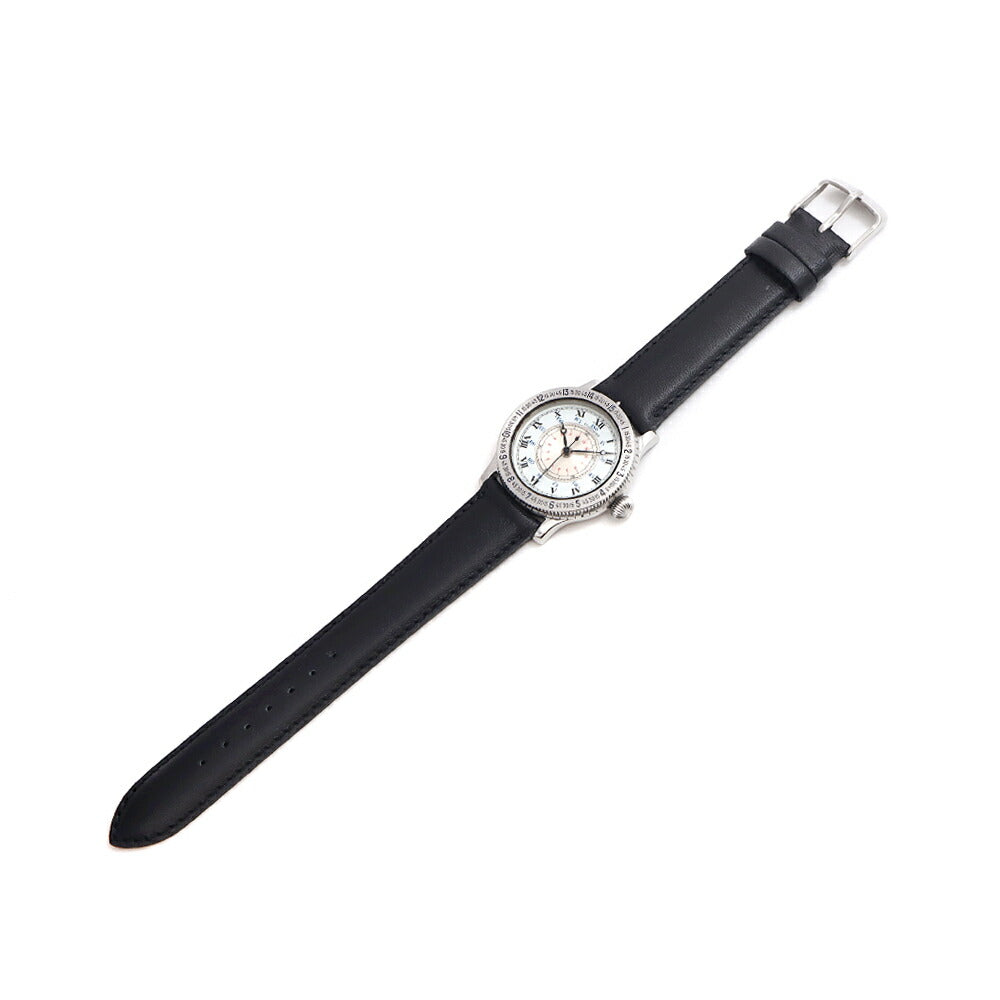 LONGINES Lindbergh Hour Angle Watch 628.5229 White White Silver SS Stainless Steel Men's Automatic Winding [6 Month Warranty] [Watch] [Used]
