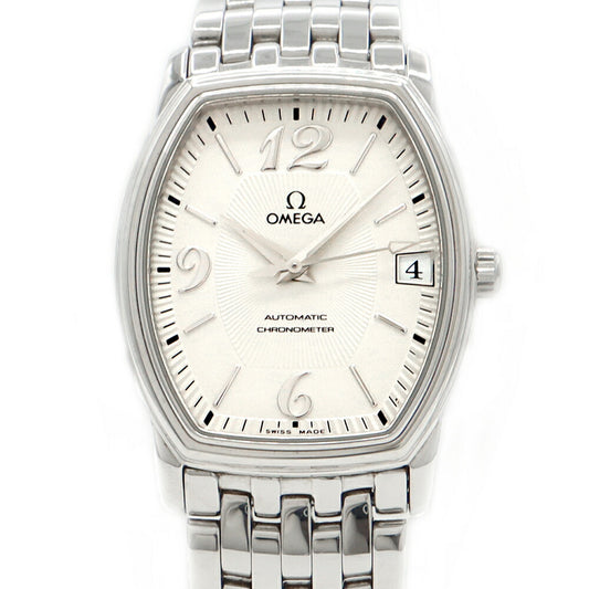 OMEGA オメガ Deville デビル プレステージ 4503.31 デイト シルバー SS ステンレス メンズ 自動巻き デヴィル【6ヶ月保証】【腕時計】【中古】