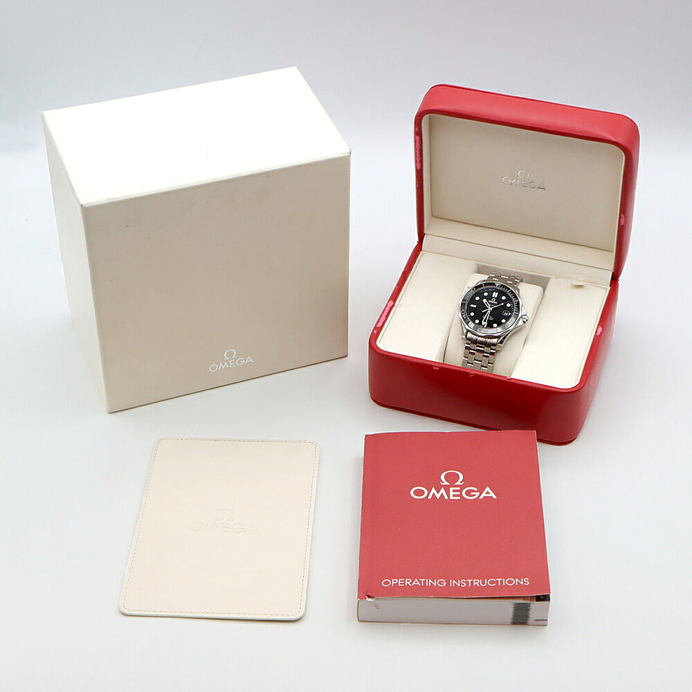 OMEGA オメガ シーマスター ダイバー 300 コーアクシャル 212.30 300m防水 デイト 黒 ブラック SS ステンレス CE セラミック メンズ 自動巻き 【6ヶ月保証】【腕時計】【中古】