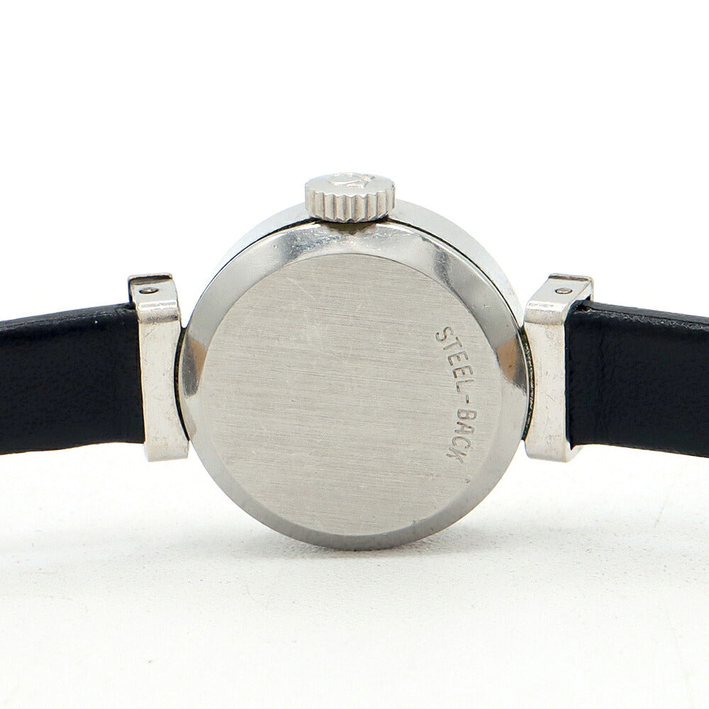 OMEGA オメガ DeVille デビル カットガラス 511.285 Cal.485 17石 シルバー SS ステンレス レディース 手巻き アンティーク ヴィンテージ デヴィル【腕時計】【中古】