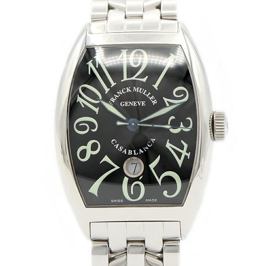 FRANCK MULLER Casablanca 8880 C DT Date Black SS Stainless Steel Men's Automatic Winding [6 Month Warranty] [Used] [Watch]