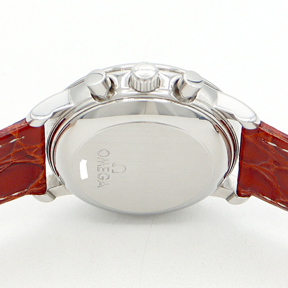 OMEGA オメガ デビル プレステージ クロノグラフ 4840.31 シルバー SS ステンレス 純正尾錠 メンズ 手巻き デヴィル【6ヶ月保証】【腕時計】【中古】