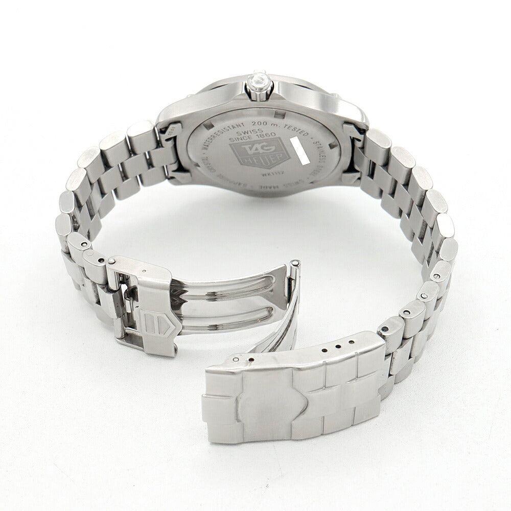 電池交換済 TAG Heuer タグホイヤー プロフェッショナル 2000シリーズ WK1112 デイト 200m防水 シルバー SS ステンレス メンズ クォーツ【6ヶ月保証】【腕時計】【中古】