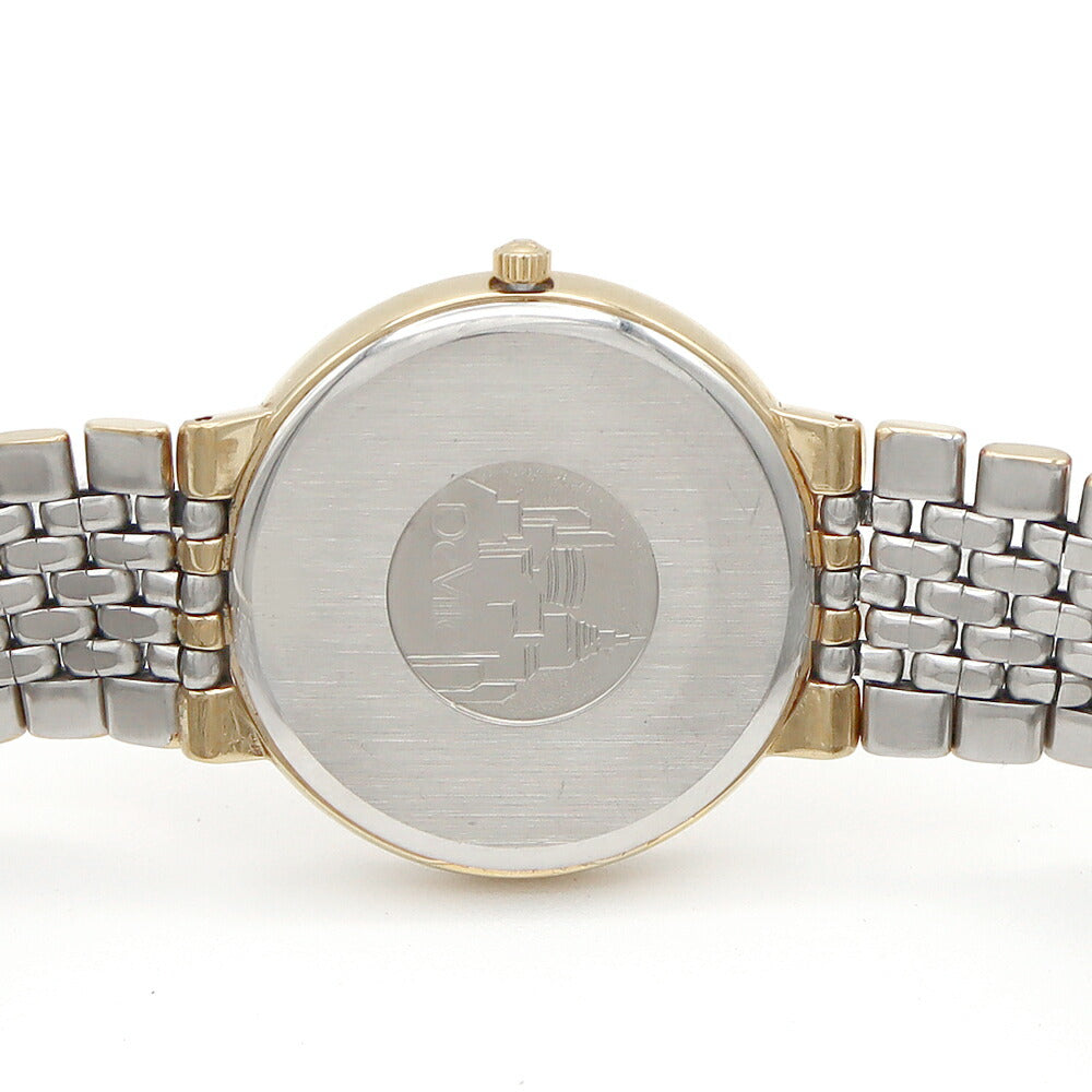 電池交換済 OMEGA オメガ DeVille デビル Cal.1430 デイト 30m防水 ゴールド SS ステンレス YGP イエローゴールド メンズ クォーツ デヴィル【6ヶ月保証】【腕時計】【中古】