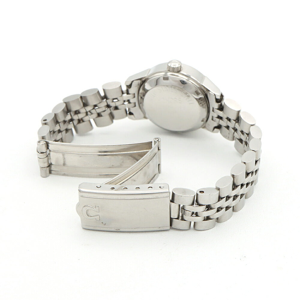 OMEGA オメガ DeVille デビル USS 566.0045 Cal.683 17石 デイト シルバー SS ステンレス レディース 手巻き アンティーク ヴィンテージ デヴィル【腕時計】【中古】