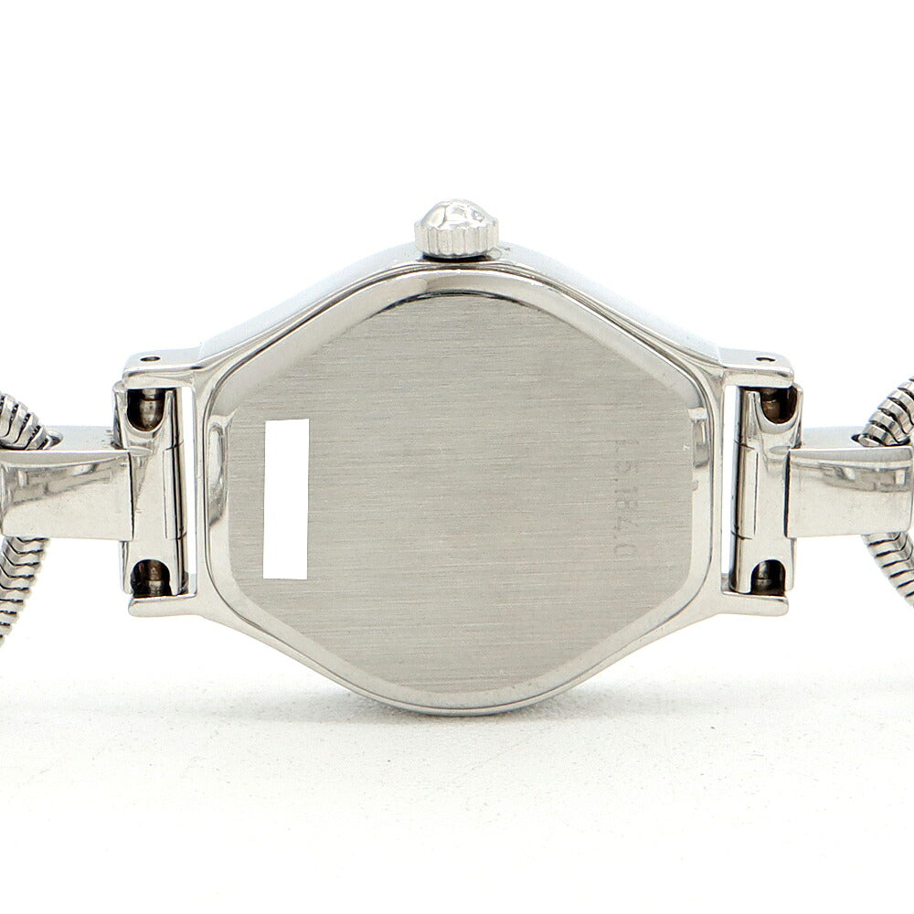 電池交換済 LONGINES ロンジン レ ラヴィソント L5.184.0 ダイヤベゼル ラグダイヤ ダイヤモンド シルバー SS ステンレス 純正尾錠 レディース クォーツ【6ヶ月保証】【腕時計】【中古】