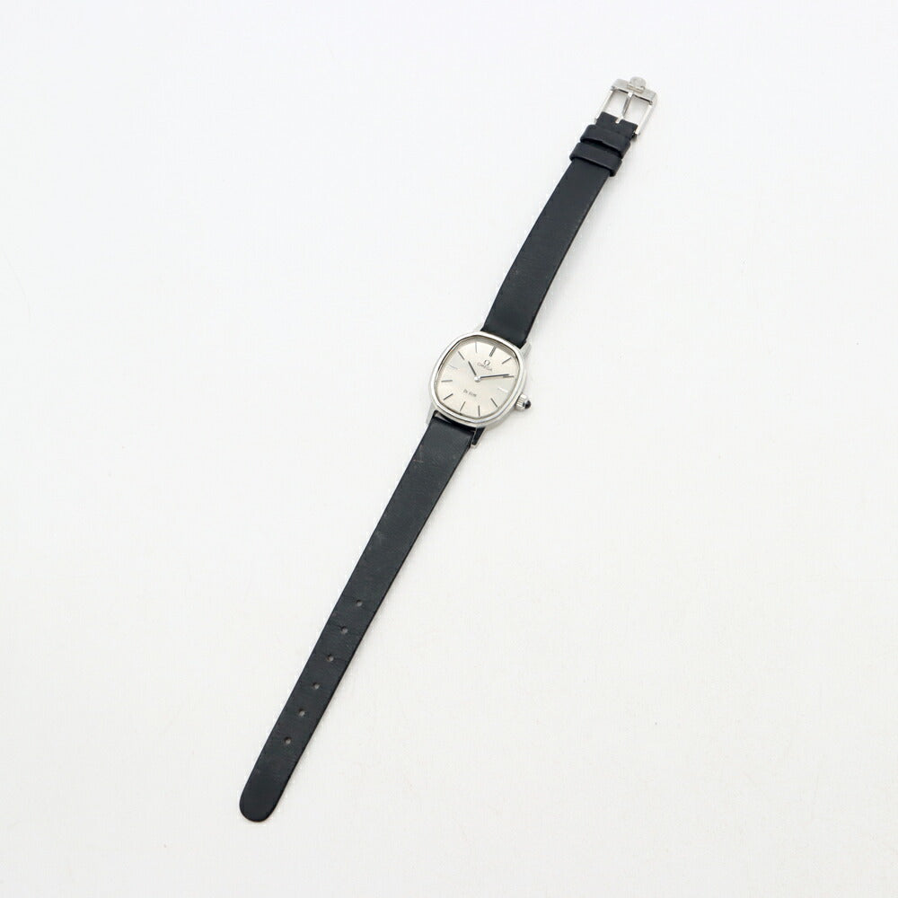 OMEGA オメガ DeVille デビル 511.0568 Cal.625 17石 シルバー SS ステンレス 純正ベルト 純正尾錠 レディース 手巻き デヴィル アンティーク ヴィンテージ【腕時計】【中古】