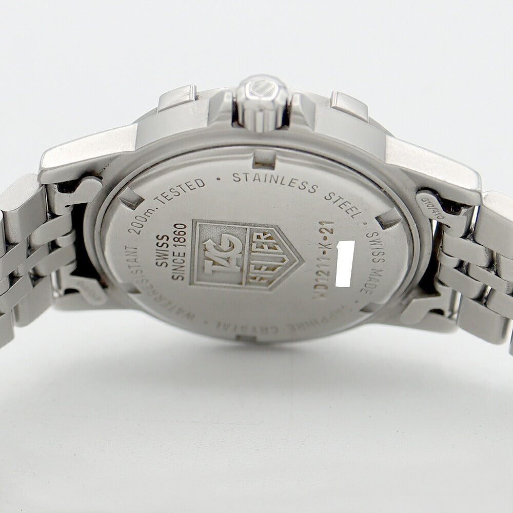 電池交換済 TAG Heuer タグホイヤー プロフェッショナル 200 WD1211-K-21 デイト 200m防水 グレー SS ステンレス メンズ クォーツ【6ヶ月保証】【腕時計】【中古】