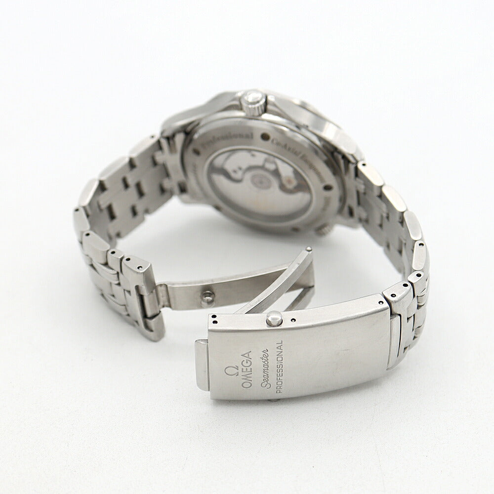 OMEGA オメガ シーマスター プロフェッショナル 300 GMT 2535.80 300m防水 デイト 裏スケ 青 ブルー SS ステンレス メンズ 自動巻き【6ヶ月保証】【腕時計】【中古】