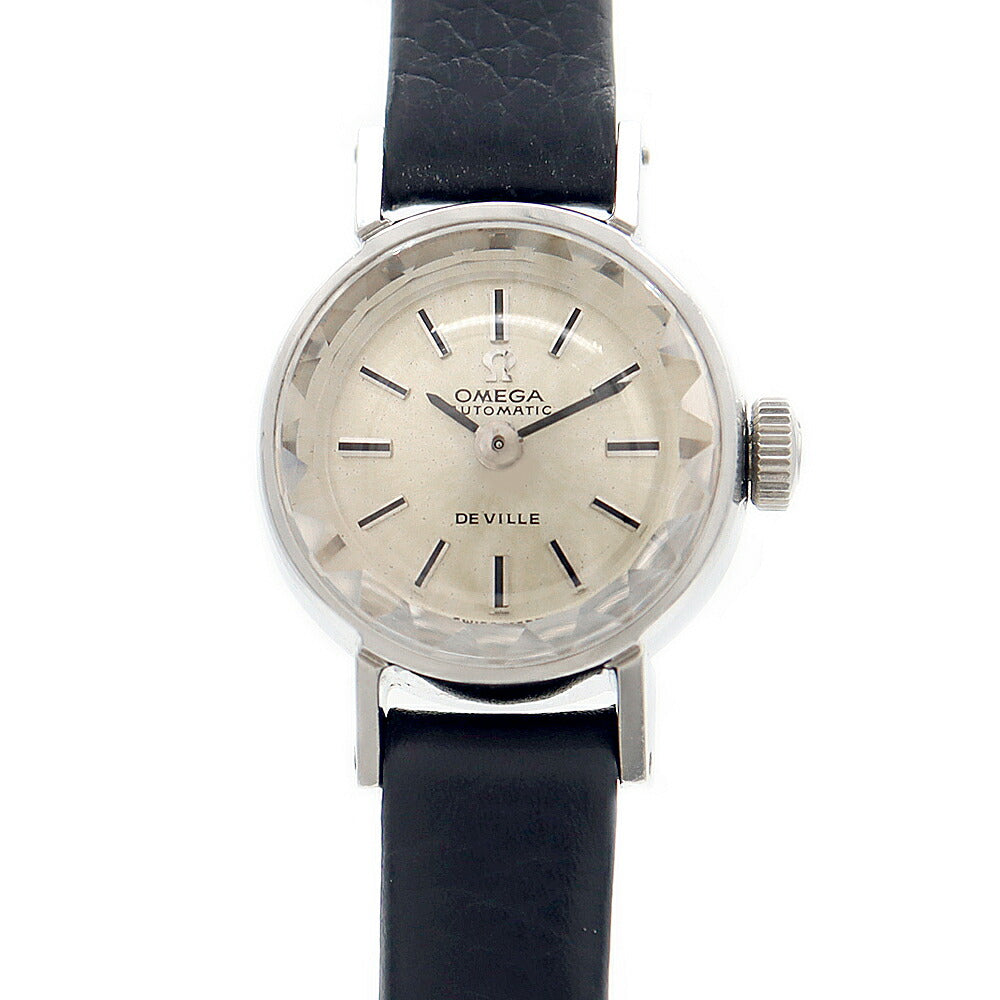 OMEGA オメガ デビル DeVille 511.038 Cal.661 24石 シルバー SS ステンレス レディース 自動巻き アンティーク ヴィンテージ デヴィル【腕時計】【中古】