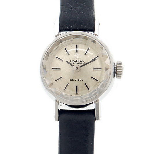 OMEGA オメガ デビル DeVille 511.038 Cal.661 24石 シルバー SS ステンレス レディース 自動巻き アンティーク ヴィンテージ デヴィル【腕時計】【中古】