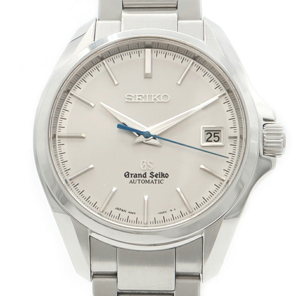 SEIKO セイコー GS グランドセイコー メカニカル マスターショップ限定 9S65-00F0 SBGR069 デイト 100m防水 裏スケ シルバー SS ステンレス メンズ 自動巻き【6ヶ月保証】【腕時計】【中古】