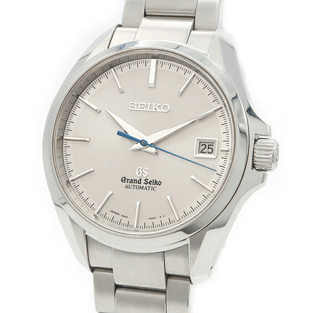 SEIKO セイコー GS グランドセイコー メカニカル マスターショップ限定 9S65-00F0 SBGR069 デイト 100m防水 裏スケ シルバー SS ステンレス メンズ 自動巻き【6ヶ月保証】【腕時計】【中古】