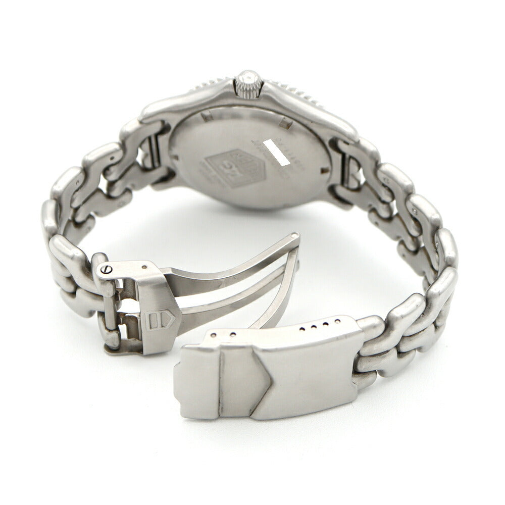 TAG Heuer タグホイヤー S/el セルシリーズ WG5111 200m防水 デイト 黒 ブラック SS ステンレス メンズ 自動巻き【6ヶ月保証】【腕時計】【中古】